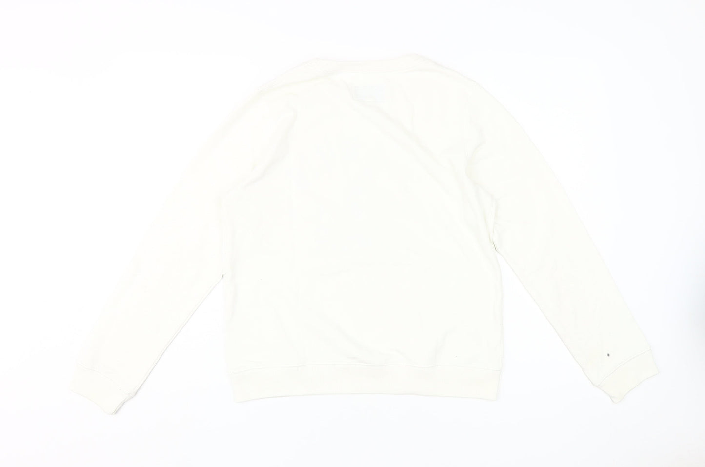 Jack Wills Women's White Pullover Sweatshirt Size 12