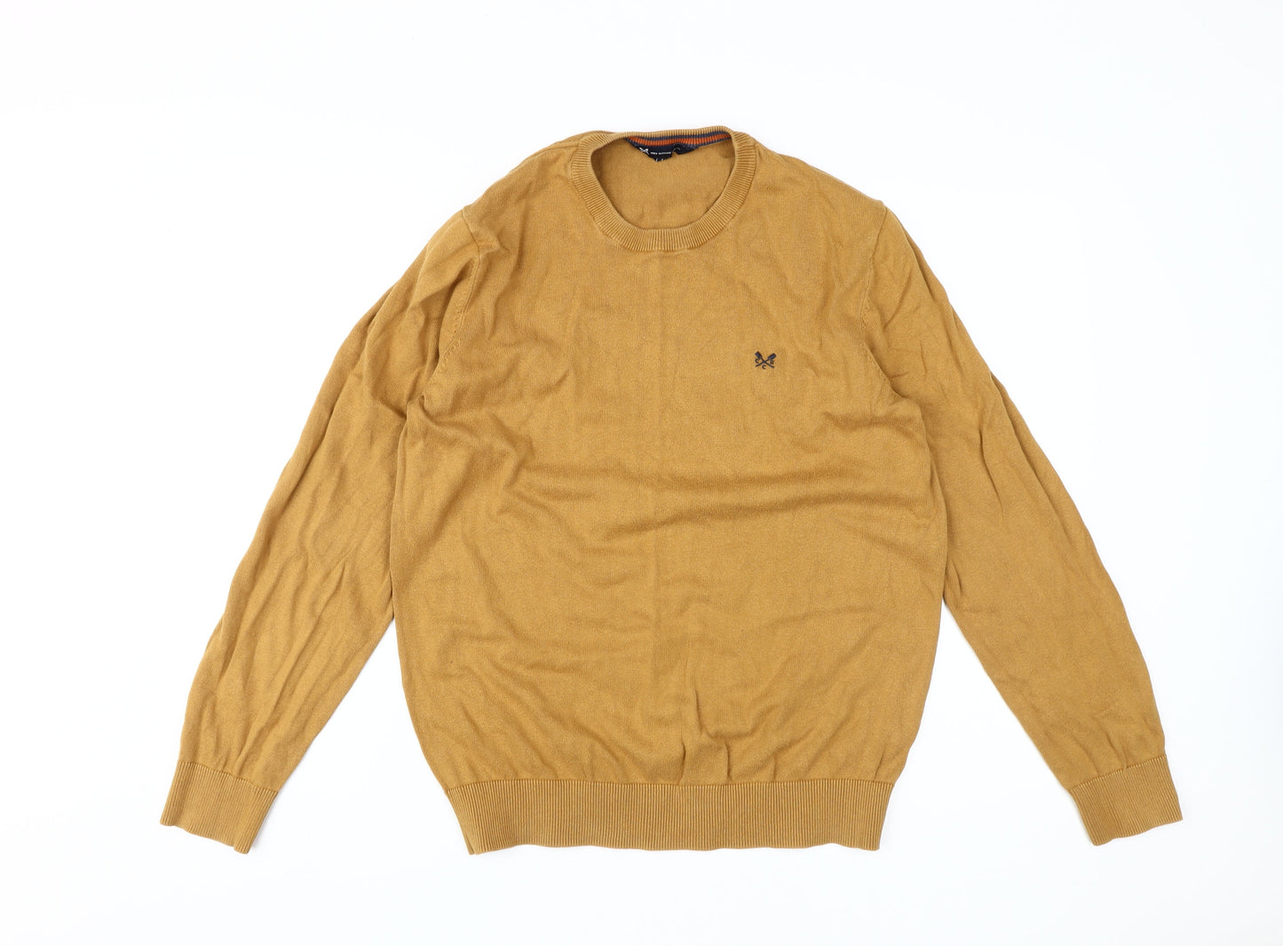 Crew Clothing Men's Brown Pullover Jumper L