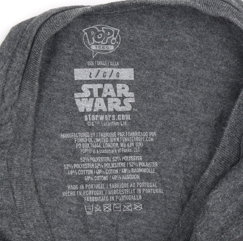 Star Wars Unisex Grey T-Shirt Large