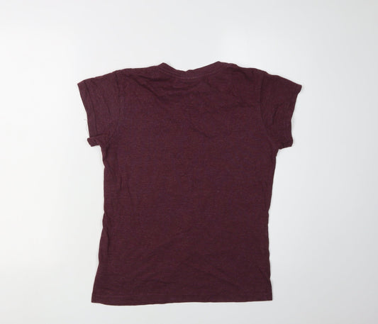 Harry Potter Women's Red T-Shirt Size S - Casual Movie Style