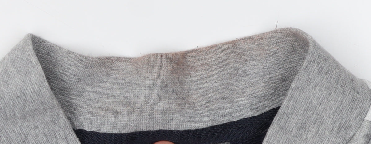 Adidas Women's Blue/Grey Full Zip Sweatshirt Size M