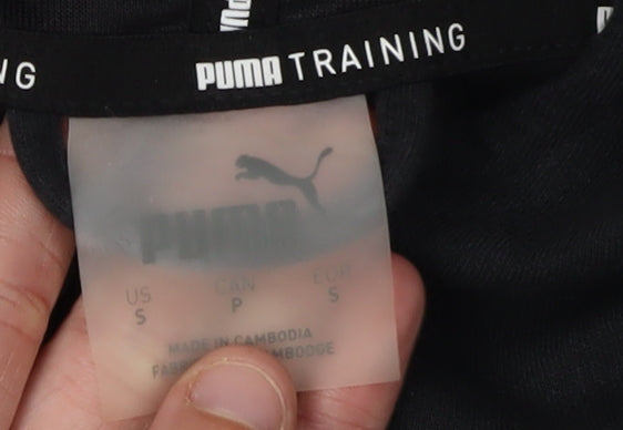 Puma Women's Black Full Zip Hoodie S