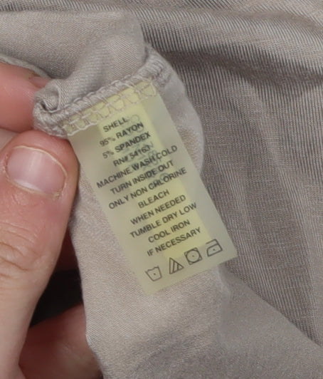 Calvin Klein Women's Beige Maxi Slip Dress, Size 10