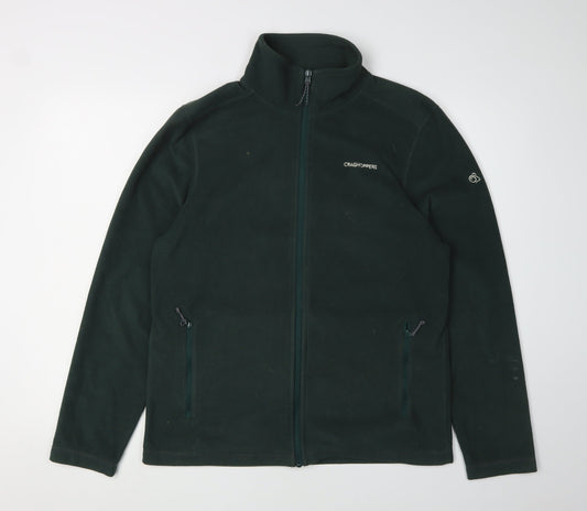 Craghoppers Men's Green Fleece Jacket Size S