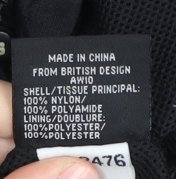 Superdry Men's Black L Casual Full Zip Jacket