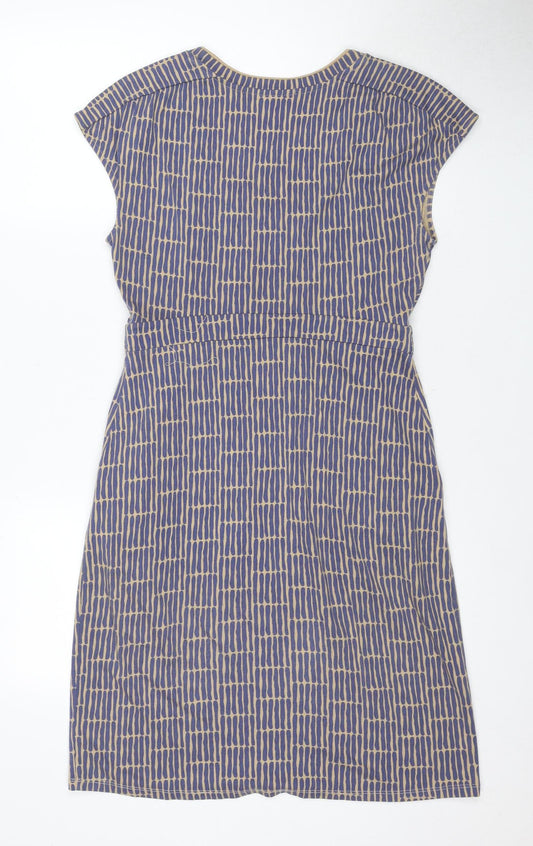 Boden Women's Multicoloured Shift Dress Size 10