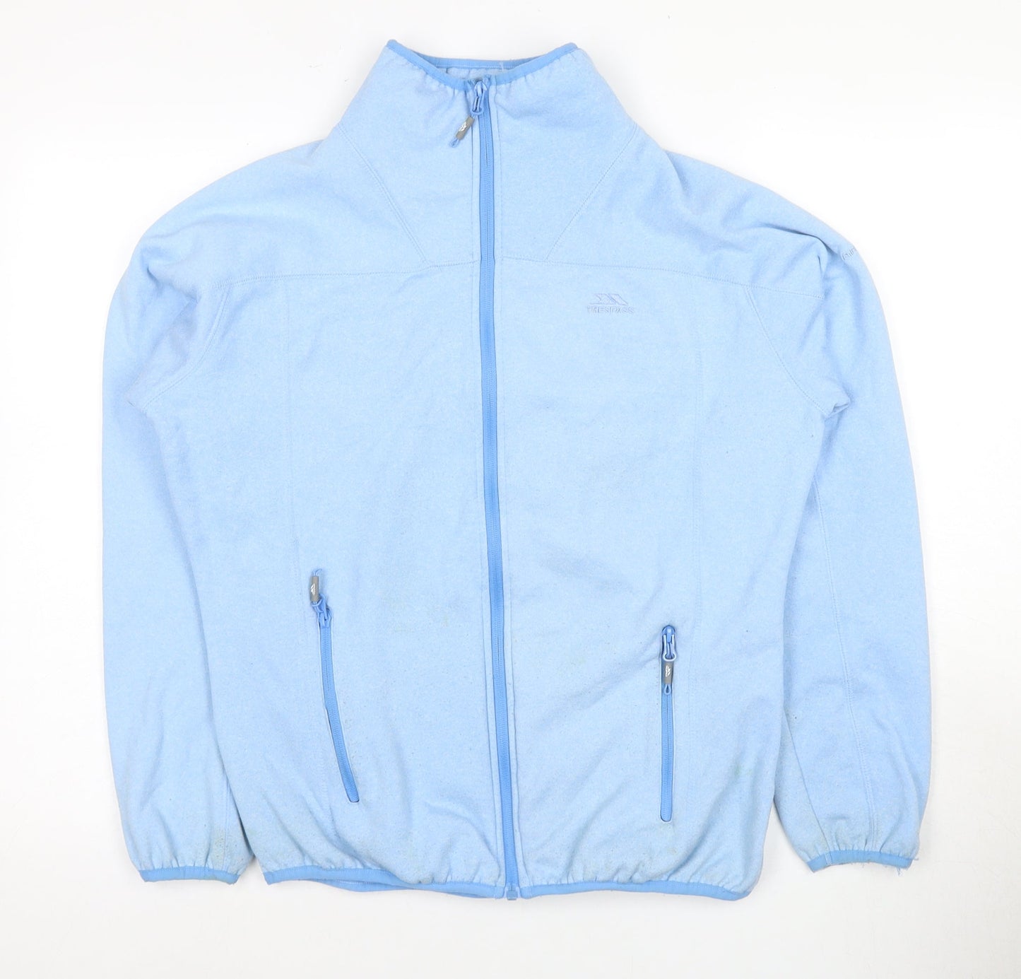 Trespass Unisex Blue Full Zip Sweatshirt L