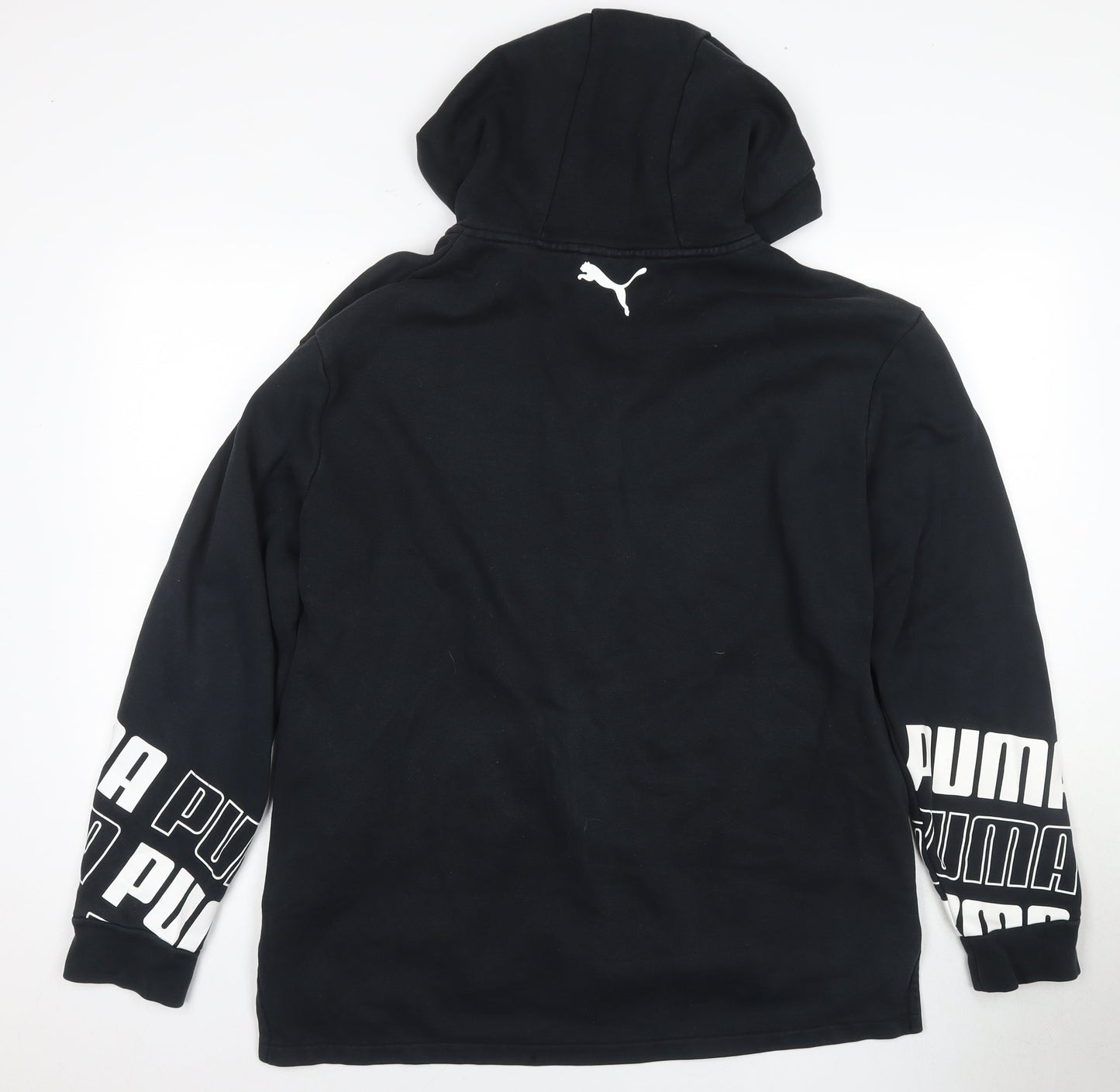 Puma Men's Black Full Zip Hoodie Size L