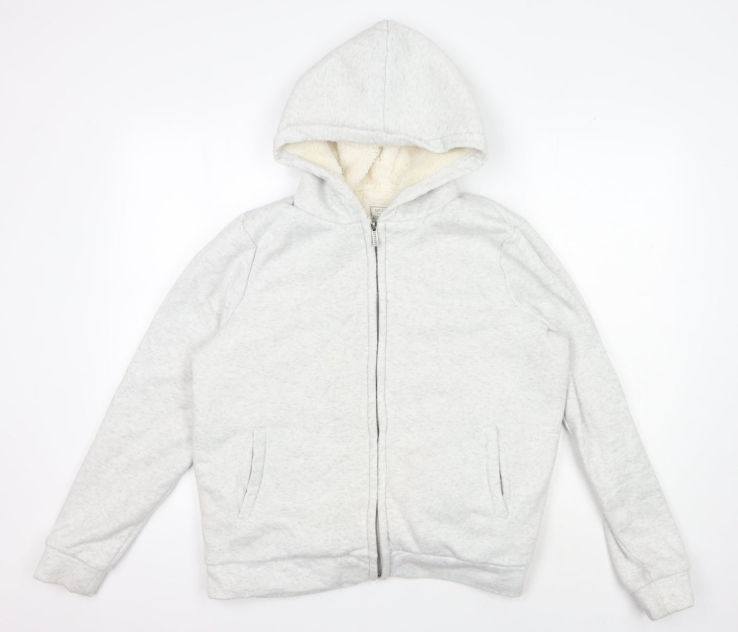 Fat Face Women's Grey Full Zip Hoodie Size M
