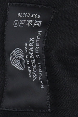 Jeff Banks Men's Grey Wool Dress Pants XL