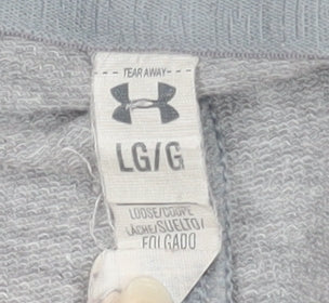 Under Armour Men's Grey Full Zip Hoodie L