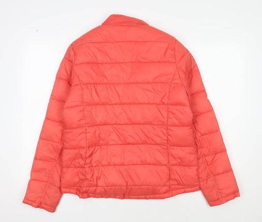 White Stuff Women's Red Puffer Jacket Size 12
