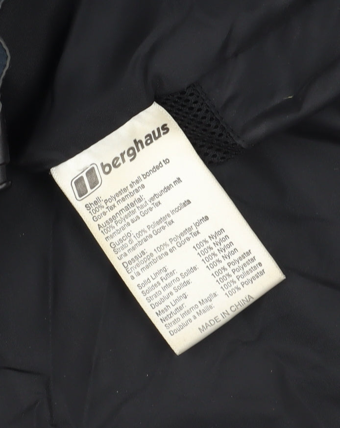 Berghaus Men's Blue Waterproof Parka Jacket L