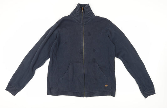 O'Neill Men's XL Blue Full Zip Jumper