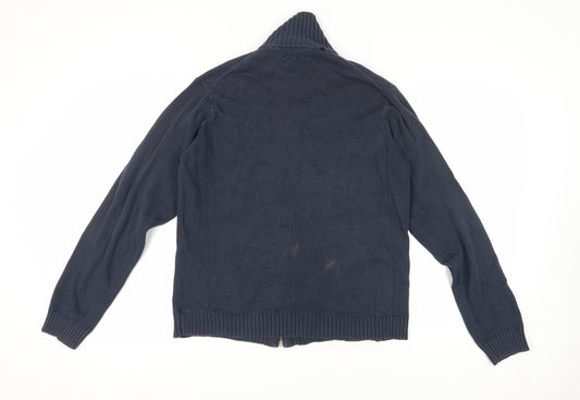 O'Neill Men's XL Blue Full Zip Jumper