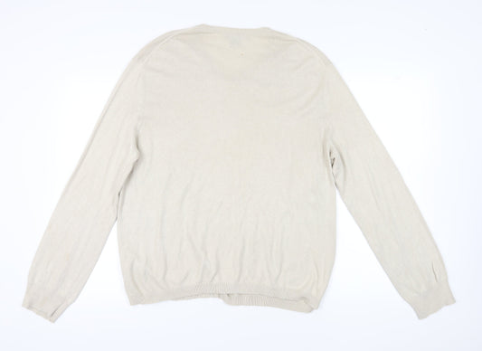 Unisex Adultss UK L Regular Banana Republic Beige Pullover