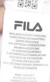 Fila Women's White T-Shirt, L, Casual Spring/Summer Look