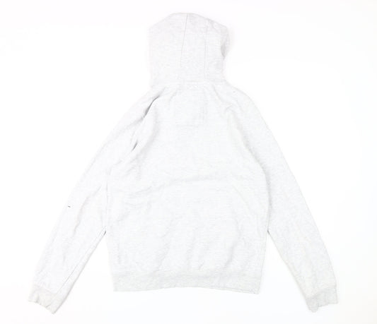 Tokyo Laundry Unisex Grey Pullover Hoodie, Size 12