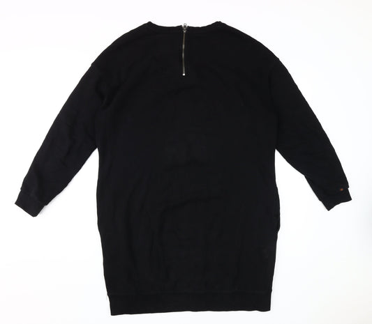 Superdry Women's Black T-Shirt Dress M