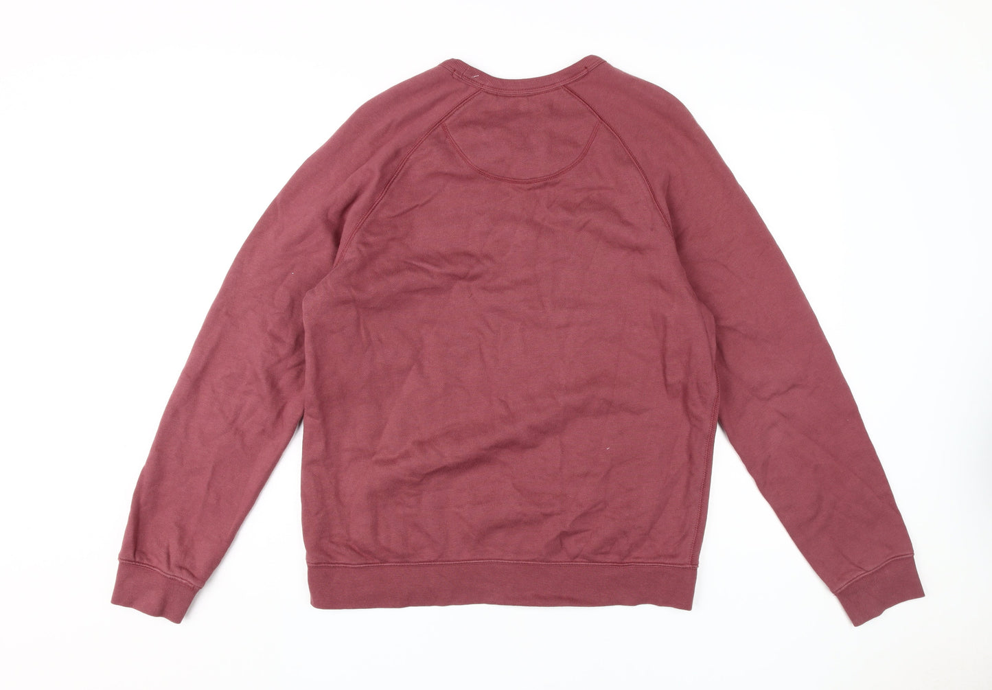 FatFace Men's Red Graphic Print Pullover Sweatshirt S