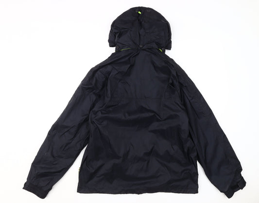 Trespass Men's Black Waterproof Rain Jacket S