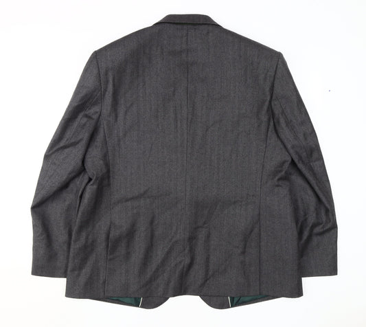 Marks and Spencer Men's Grey Wool Jacket 46S