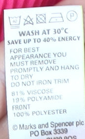 Marks and Spencer Women's Pink Basic T-Shirt Size 8