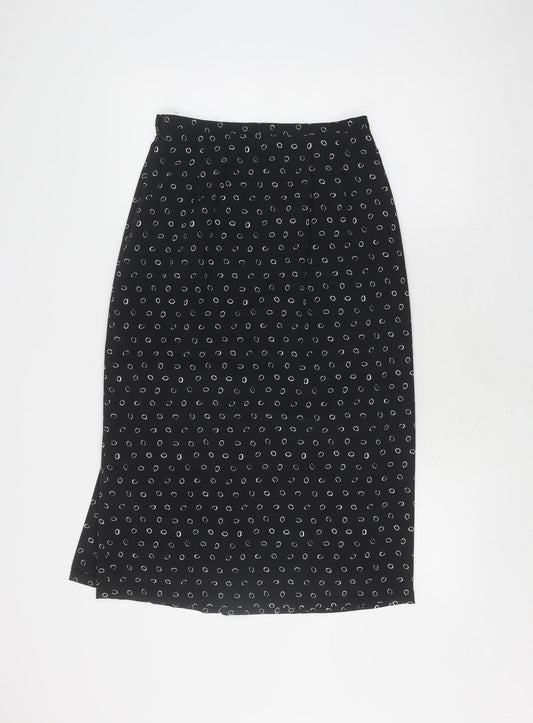Alexon Women's Black Midi Pencil Skirt Size 10