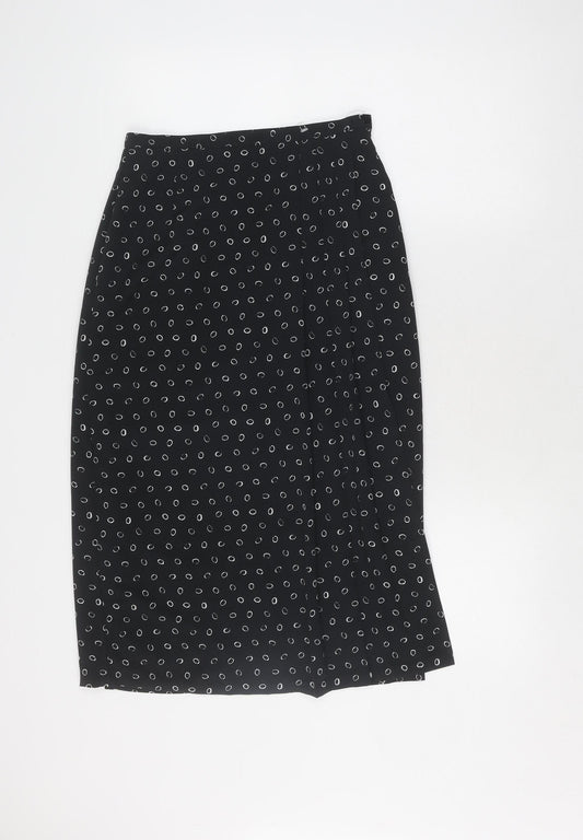 Alexon Women's Black Midi Pencil Skirt Size 10