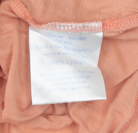 Ted Baker Women's Brown Basic Top Size 2
