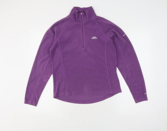 Trespass Women's Purple Fleece Sweatshirt, S, Lightweight, Breathable