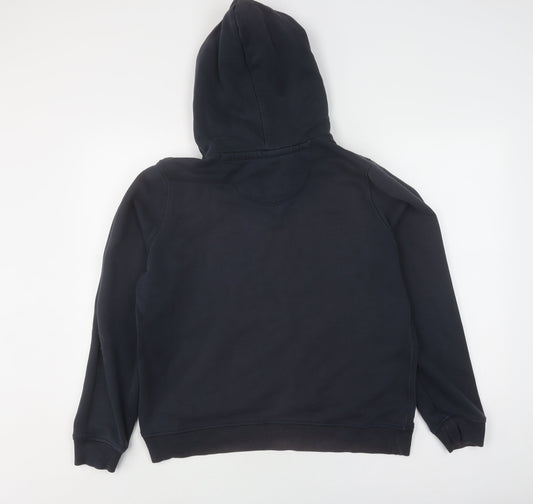 Womens UK 16 Regular Jack Wills Black Pullover Hoodie