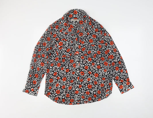 Womens UK Size S Banana Republic Multicoloured Polyester Blouse