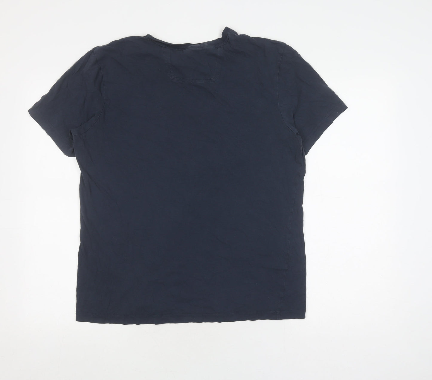 Hugo Boss Men's Blue Graphic T-Shirt, Medium