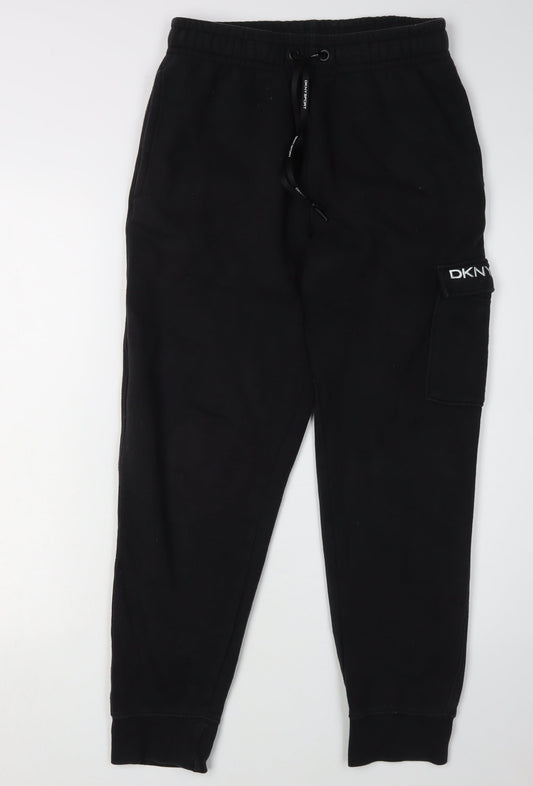 DKNY Sport Men's Black Jogger Trousers - Size S