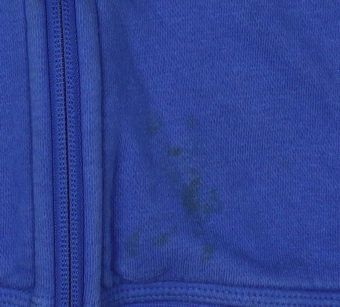 Additional view of Nike boys’ blue full zip hoodie 6-7 years
