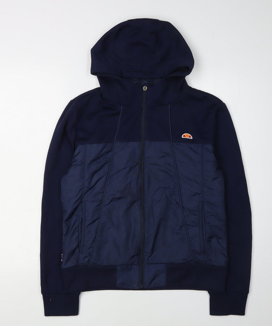 Ellesse Unisex Blue Hooded Jacket Size 14 Sports Casual