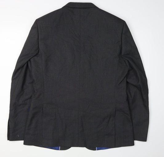 Marks and Spencer Men's Charcoal Blazer, 42R, Formal