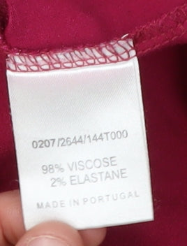 Hobbs Women's Red Jersey T-Shirt, Size S, Casual Wear