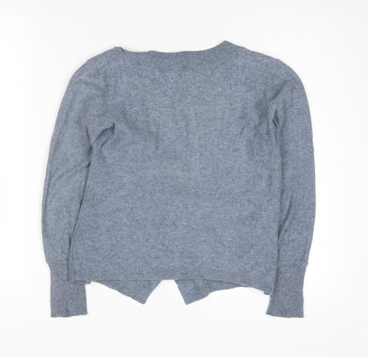 White Stuff Women Blue Full Zip Size 8 Jumper