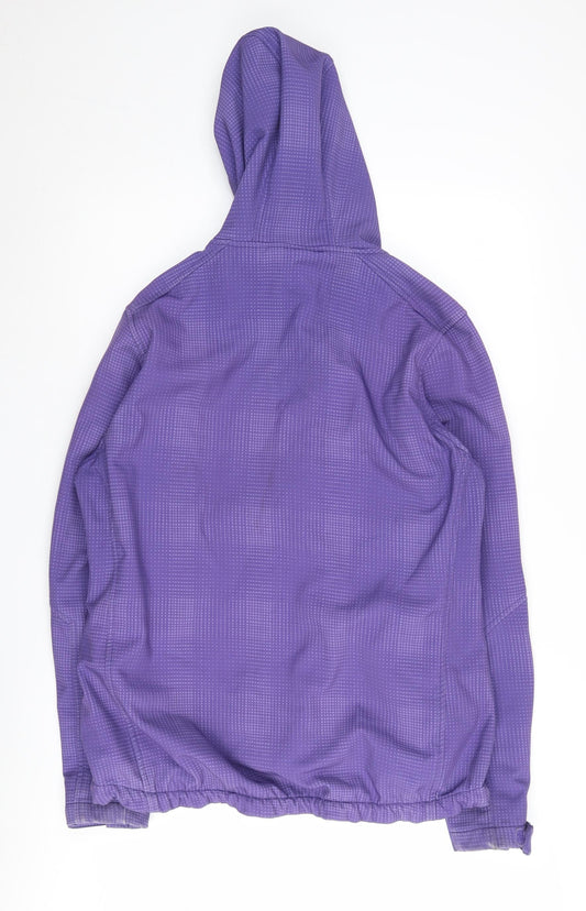 Tog24 Women's Purple Mid-Length Softshell Jacket