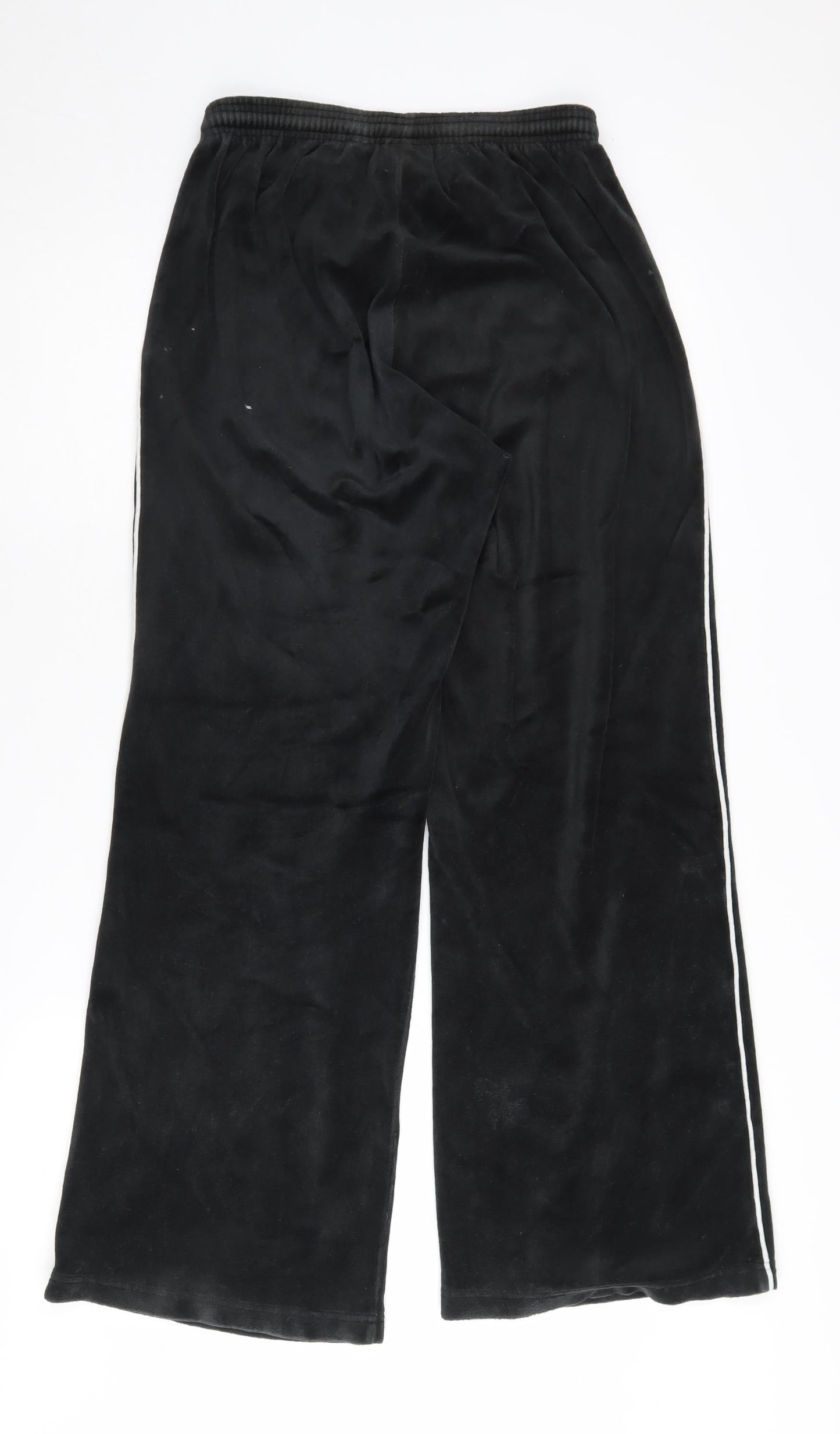 Puma Women's Black Wide-Leg Trousers Size 10