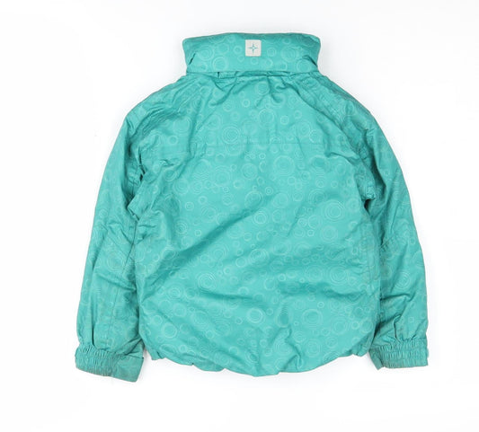 Mountain Warehouse Girls Green 3-4 Years Puffer Jacket
