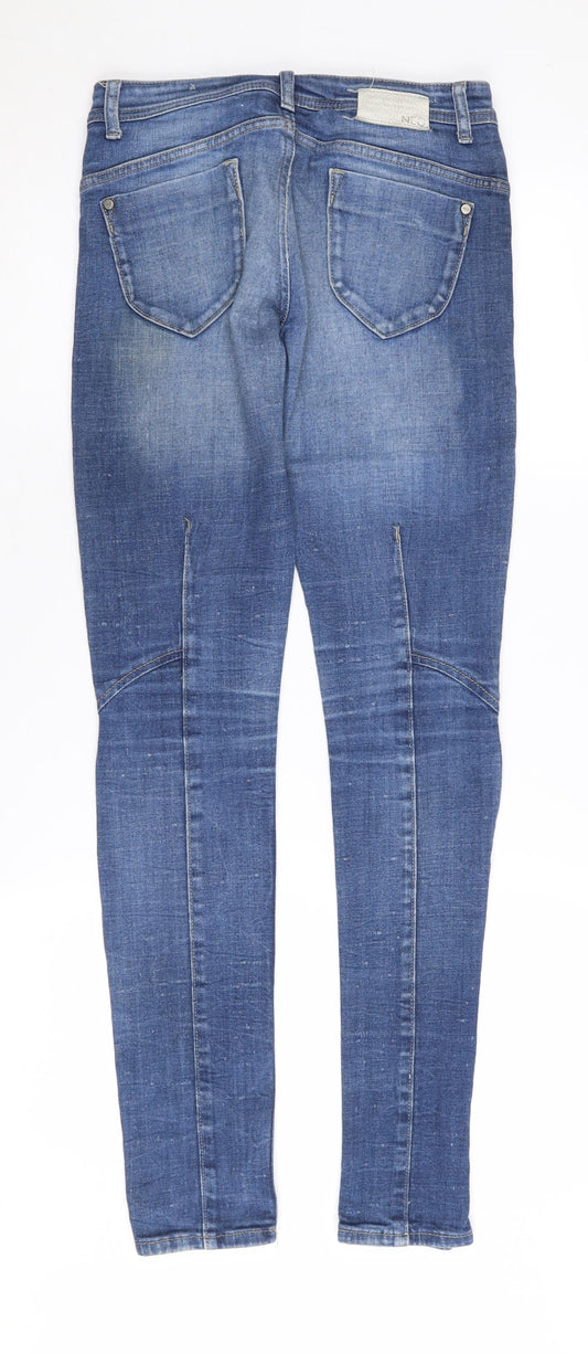 Adidas Women's Blue Skinny Jeans, Size 27 Slim Fit