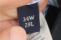 Charles Tyrwhitt Mens Black Classic Dress Pants 34R