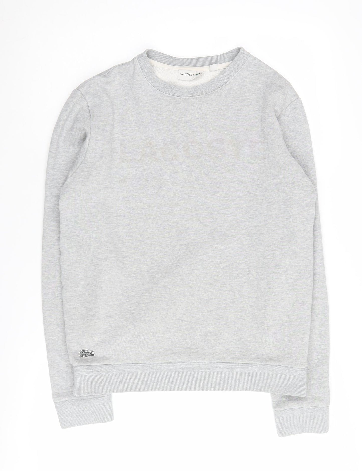 Lacoste Men's Grey S Pullover Sweatshirt
