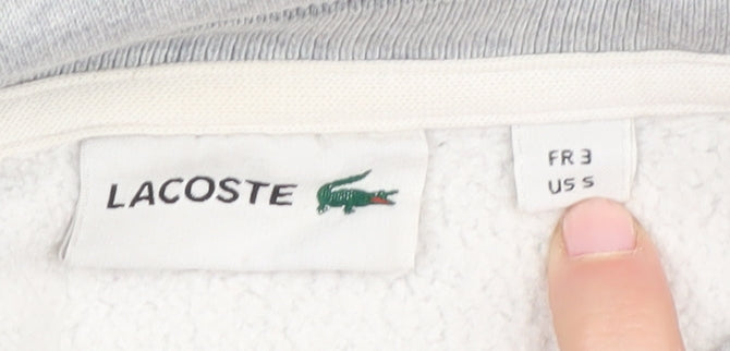 Lacoste Men's Grey S Pullover Sweatshirt