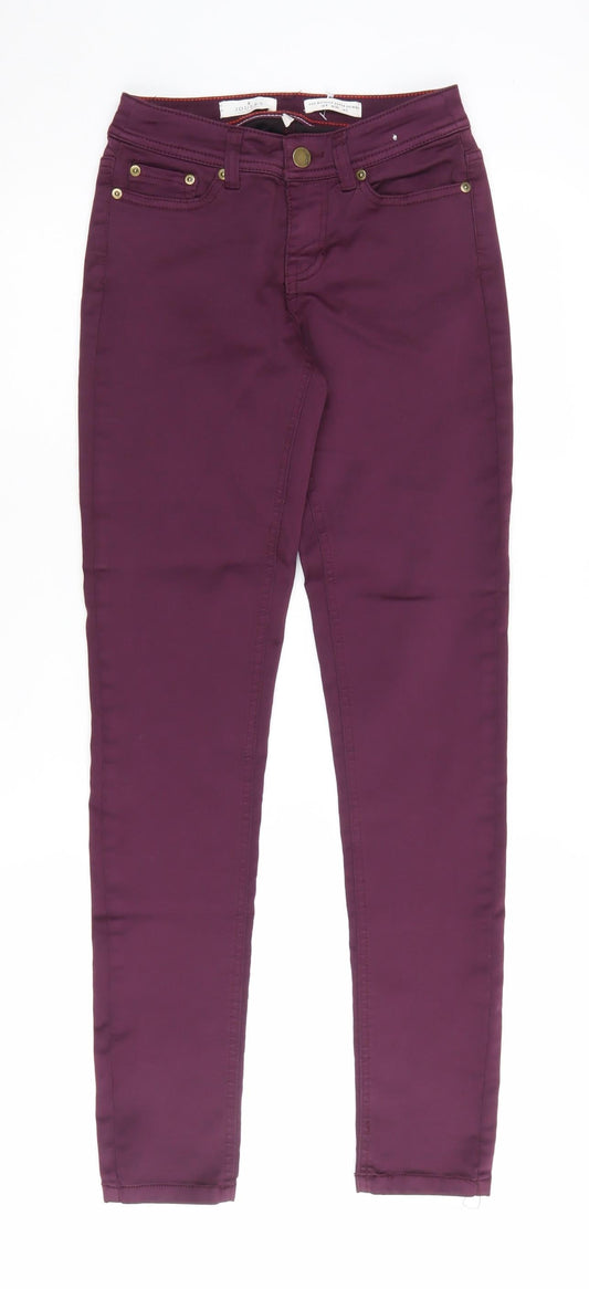Joules Women's Purple Skinny Jeans Size 6