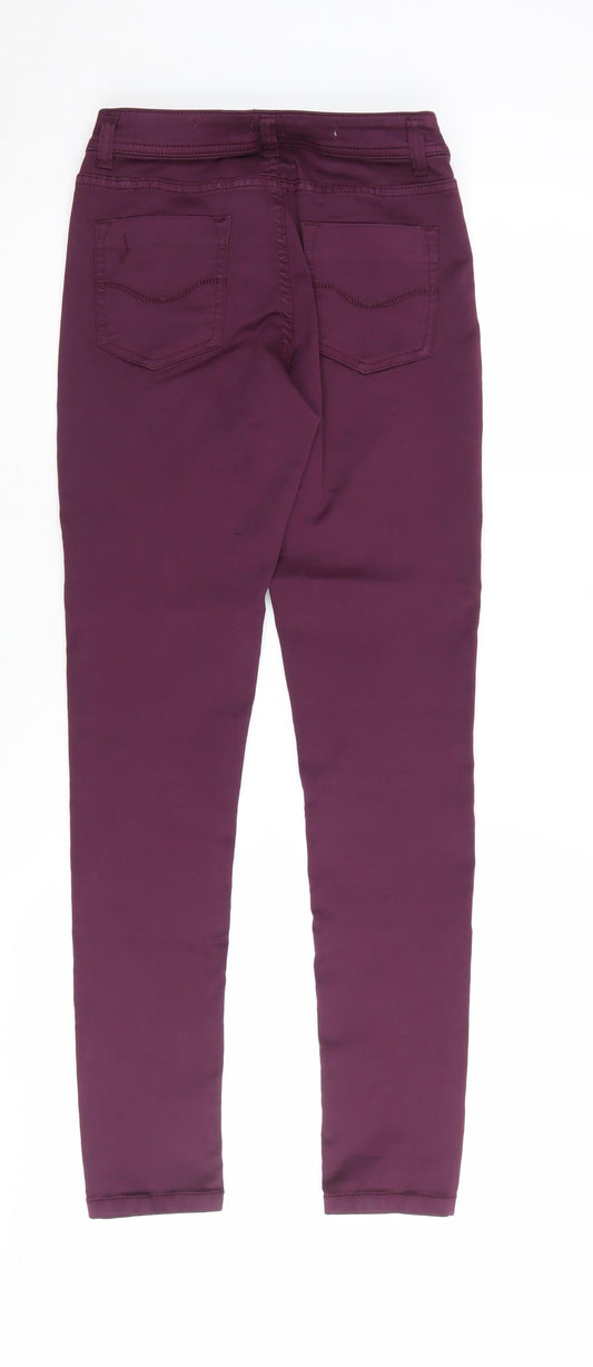 Joules Women's Purple Skinny Jeans Size 6