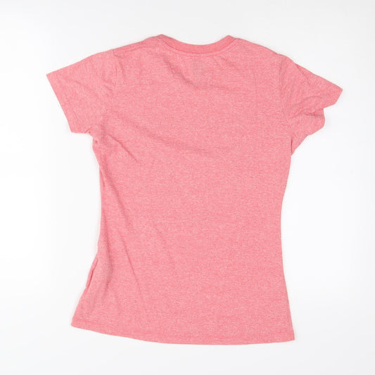 Dickies Women's Pink Retro T-Shirt, Size M, Casual Wear